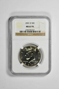 2001 D 50Zg PlfB n[t_[ NGC MS 67 PL - v[t