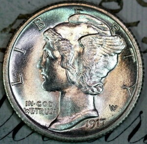 1917-P FSB Vi+Εt BU MS }[L[ Vo[ _C DC197 }V[Y z[h