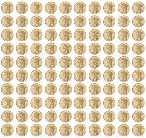 GWvg 50sAXgA2007-2022N (AH1428-1443)AKM #942.2AVi X 1000 PCS