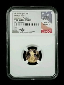 2018N WC[O 5h 2020N čǋً}I[NV PF70 UC Mercanti 4091