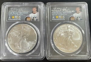 2021 p 2-�V���o�[�C�[�O���X T1 & T2 �t���b�h�E�w�C�Y �A�|�� 13 PGCS MS70 1st & Last Prod.