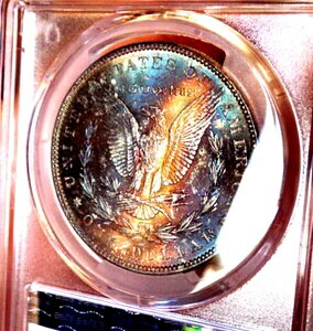 ���[�K�� �V���o�[ �h�� 1886 PCGS MS 63 �����X�^�[ ���C���{�[ ���� WOW �R�C��!!