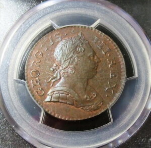 �C�M���X �W���[�W3�� 1/2�y�j�[ 1773 MS64 �u���E�� PCGS �f���炵���F��