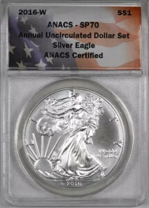2016-W �A�����J�� �V���o�[ �C�[�O���u�����ʃZ�b�g�v$1 - ANACS SP70 -