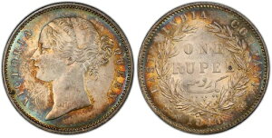 �C���h�E�C�M���X�B���B�N�g���A�B1840�N-(c)�܂���(b) AR���s�[�BPCGS MS63 �J���J�b�^�܂��̓{���x�C�B