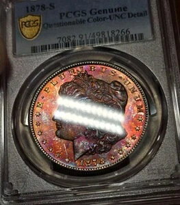 1878N S KE_[ PCGS QC UNC C{[g[ GNgbNEt@CA{[ sNJ[