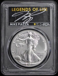 2021N }CNEsAbc@ I[gOt Vo[C[O T2 PCGS MS70