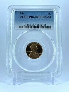 PR67RD DCAM 1964N bh J[ fB[vJI yj[ PCGS O[h 1Zg v[t 󏭃RC