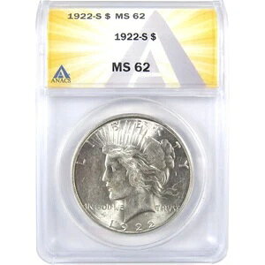 1922N Ss[X_[ MS 62 ANACS Vo[  1hRC SKU:I18627