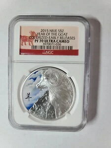 2015�N �j�E�G 2�h�� ����N 1�I���X ��� �J���[�� NGC PF70 UCAM ER