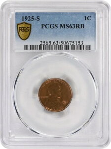1925-S �����J�[�� �Z���g MS63RB PCGS