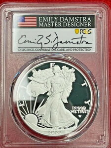 2022�N W 1�h�� �V���o�[�C�[�O�� PCGS PR70DCM �A�h�o���X�����[�X �_���X�g���T�C������