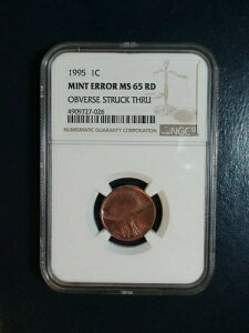1995 �~���g�G���[ �����J�[�� �Z���g NGC MS65 ���b�h �W�F�� �w�b�h���X �z�[�X�}�� 1C �R�C�� �w����!