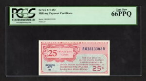 V[Y 471 25 ZgRxؖ - PCGS 66 PPQ