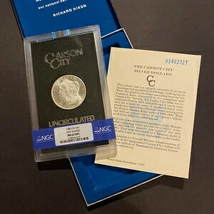 1883N CC K Vo[ _[ $1 NGC MS62 DPL fB[vv[t GSA J[\VeB t