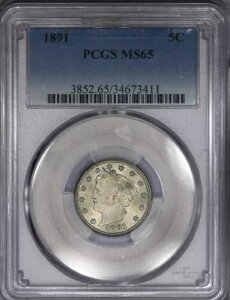 1891N oeBV jbP 5Zg PCGS MS65