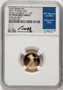 2021-W 5h 101IX  C[O T-1 t@[XgXgCN NGC PF70 GhEC