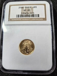 ?? 2000N 5h AJ S[h C[O 1/10IX  NGC MS69