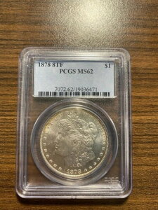 1878-P 8TF 8̔H e[tFU[ KE_[ $1 PCGS MS 62 