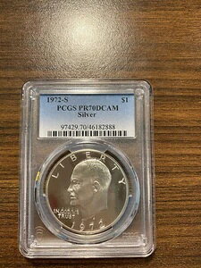 1972-S AC[n[EACN Vo[_[ 1h PCGS v[t PR 70 fB[vJI (DCAM)