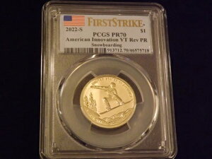 2022-S $1 Xm[{[h INNOVATION t@[XgXgCN o[X PCGS PR 70