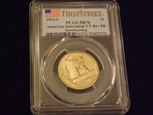 2022-S $1 Xm[{[h INNOVATION t@[XgXgCN o[X PCGS PR 70