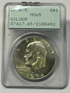 1974-S AC[n[ _[ 1h - PCGS MS65 - OGH O[ g[ z_[