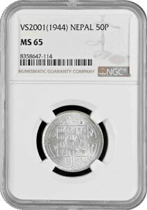 �l�p�[�� 50 �p�C�T 1944�ANGC MS65�A�u�g���u�����E�r���E�r�N������ (1911 - 1955)�v