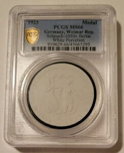 �h�C�c ���C�}�[�����a�� �x������ 1923�N ���탁�_�� �V���C�q-1050v MS66 PCGS