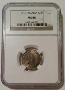 W}CJ Gh[h7 1910N 1/4yj[Et@[WO MS66 NGC