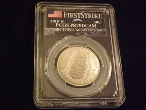 2019�N �A�|��50���N�L�O �t�@�[�X�g�X�g���C�N PCGS PR 70