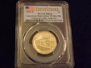 2022-S $1 elV[o[ INNOVATION t@[XgXgCN o[X PCGS PR 70