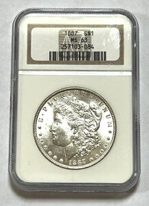 1887N [K Vo[ h NGC MS63 FARCAGEN 7 P[X