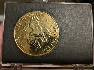 1972年 ドワイト・D・アイゼンハワー 1ドル銅ニッケル被覆タイプI