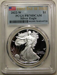 PCGS PR70DCAMA2022 W Vo[C[OAsASǂ