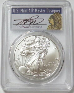 2021 (S) T1 N[uh AJ Vo[ C[O $1 PCGS MS 70 t@[Xg XgCN G}[WFV[
