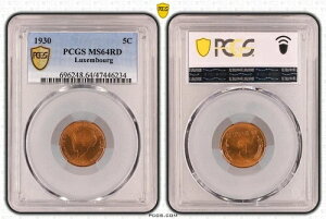 NZuN 5 Z`[g UNC RC 1930 N KM#291-1 V[bg PCGS MS64