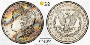 1897N AJ 1h K PCGS { ~ Fɋ^₠ ~ UNC ڍ