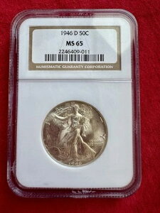 1946-D EH[LOEoeB Vo[ n[tEH[J[ NGC MS-65 MS65 50Zg
