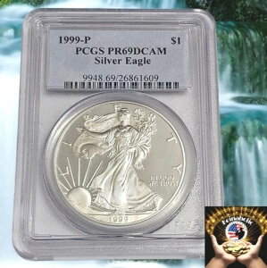 1999 P AJ Vo[ C[O PCGS PR69DCAMAۊǌɂ炷Ɏof炵RC??