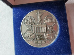 1987 750 Jahre �h�C�c �x������ .999 �V���o�[ �R�C�� ���_�� �x������ �X�p���J�b�Z ���A
