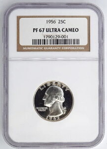 1956�N �v���[�t ���V���g�� �N�H�[�^�[ NGC PF67 �E���g���J���I 129001