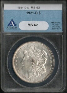 MALACK 1921-D KE_[ ɏϐF ANACS MS 62 RC147