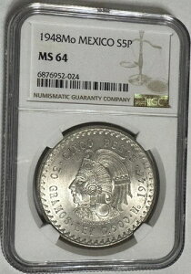 ������ NGC MS64 ���L�V�R 1948-Mo 5 �y�\ | �V���o�[ | �d�ʋ� | �f���炵���z���C�g�̌���!