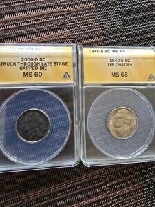 2000 D �W�F�t�@�[�\���j�b�P���A���Ms60���ђʁA1940�N��_�CCr Ms65�G���[