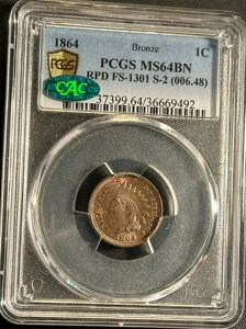 1864NCfBAwbhZg PCGS MS64BN CAC đłtyj[ 1Zg RPD|bv 2/2