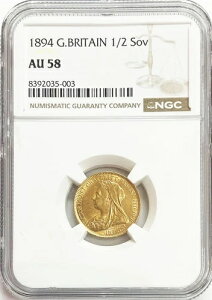1894N  CMX 1/2\u l BNgARC NGC AU 58