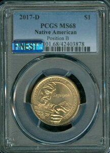 2017 D SACAGAWEA lCeBu h PCGS MS68 PQ POS B MAC ōi & ȂB
