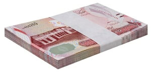 バーレーン 1ディナール、L. 2006 (2023 ND)、P-31a.2、UNC X 100 PCS バンドルパック