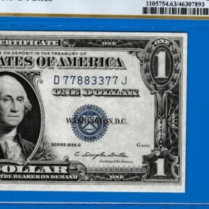 $1 1935 G t@V[ VAԍ 77-88-33 -77 bg[t Vo[ؖ L PCGS